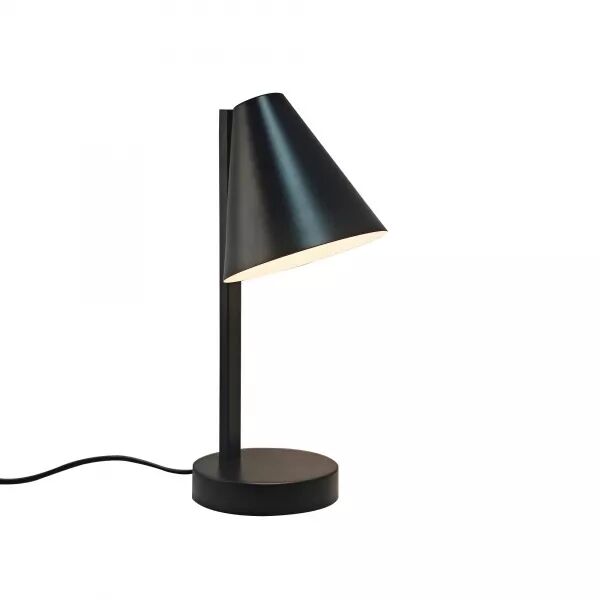 LAMPE � POSER - WILMER - M�TAL - NOIR - E14