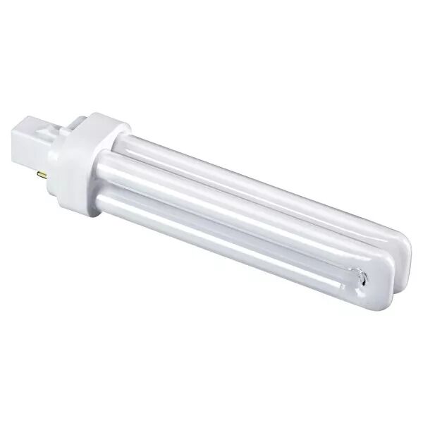 Lampe fluocompacte G24D-1 - D - 2 broches (2631)