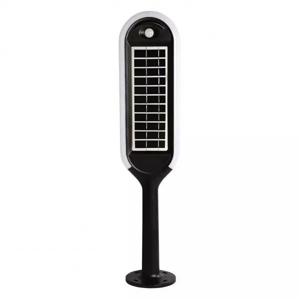 Lampe LED solaire de jardin 400 lumens, avec double panneau solaire