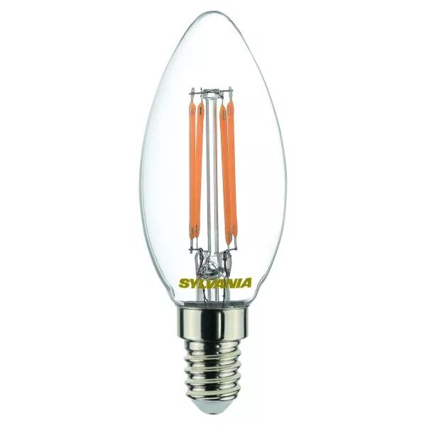 Lampes LED ToLEDo Retro Flamme 4,5W 470lm 827 E14 Pack de 4 (0028219)