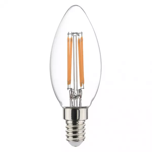 Lampes LED ToLEDo Retro Flamme 4,5W 470lm 827 E14 Pack de 4 (0029551)