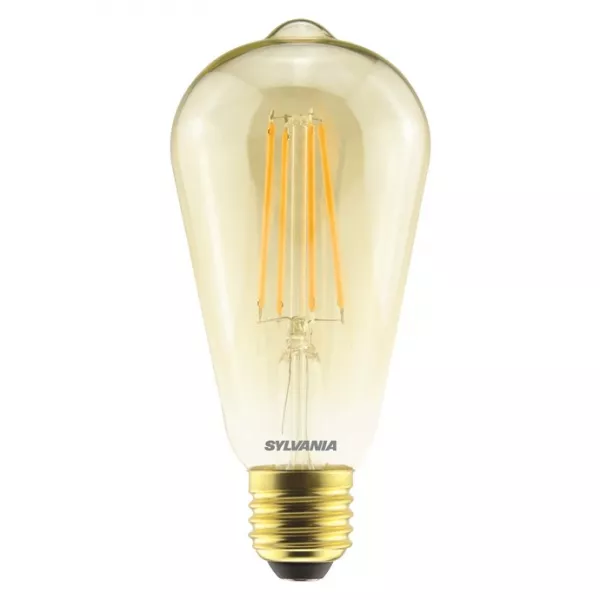 Lampes LED ToLEDo Retro ST64 Ambr� 6W 560lm DIM 825 E27 (0029307)