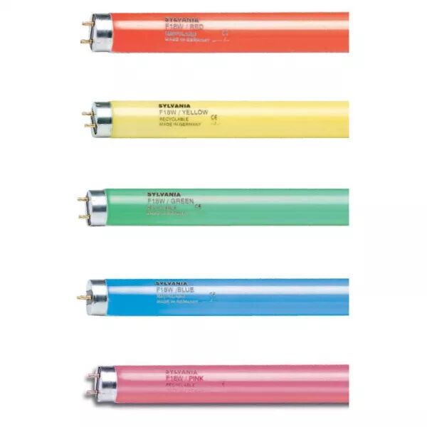 Lampes sp�ciales Tube T8 rouge 18W 590mm G13 (0002572)