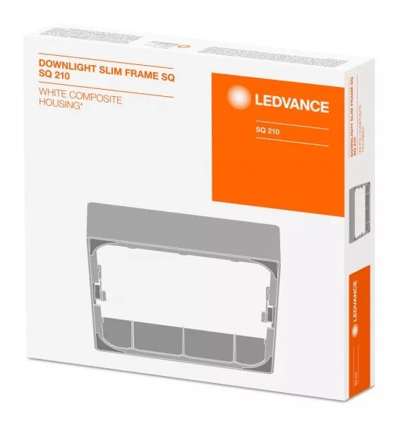 LDV DL SLIM CARR� 210 CADRE SAILLIE CARR� BLANC POUR DOWNLIGHT LEDVANCE