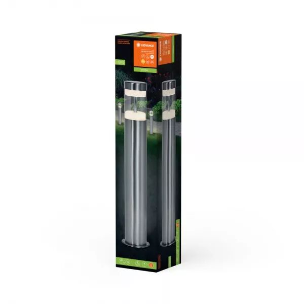 LDV ENDURA HYBRID MARI 4W/3000K 240LM IP44 BORNE 48CM COULEUR ACIER
