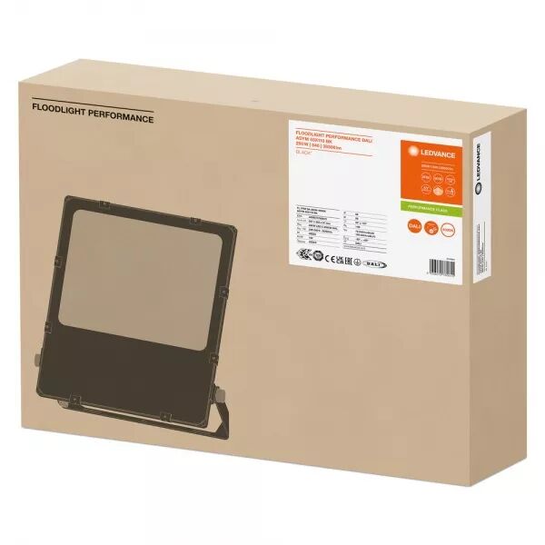 LDV FL PFM DALI ASYM 55X110 290W/4000K 38500LM IP66 NOIR PROJECTEUR LEDVANCE