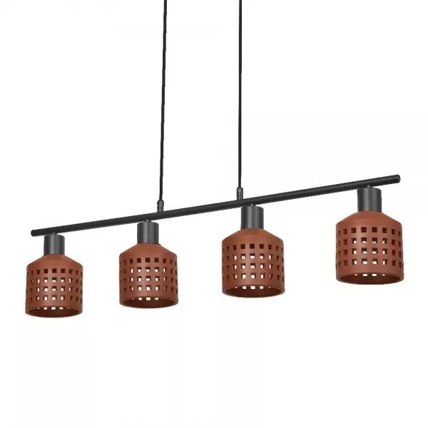 LDV SUSP. LIN�AIRE TRIO PAPER DROP � CULOT E27 BEIGE, LAMPE NON INCLUSE LEDVANCE