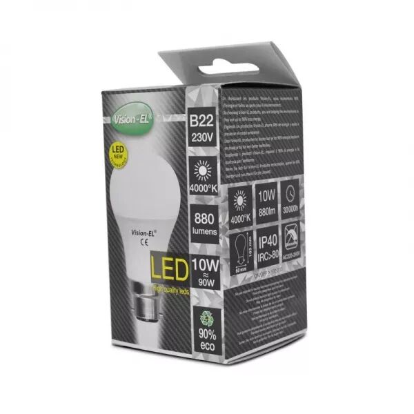 LED 8.5W BULB B22 4000K BOITE 200� 