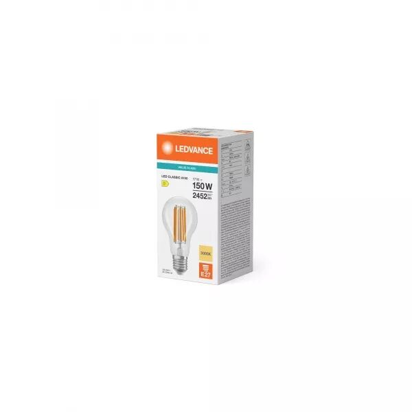LED CLASSIC A V 70,00 mm-17 W-2452 lm-3000 K-E27-10000 h