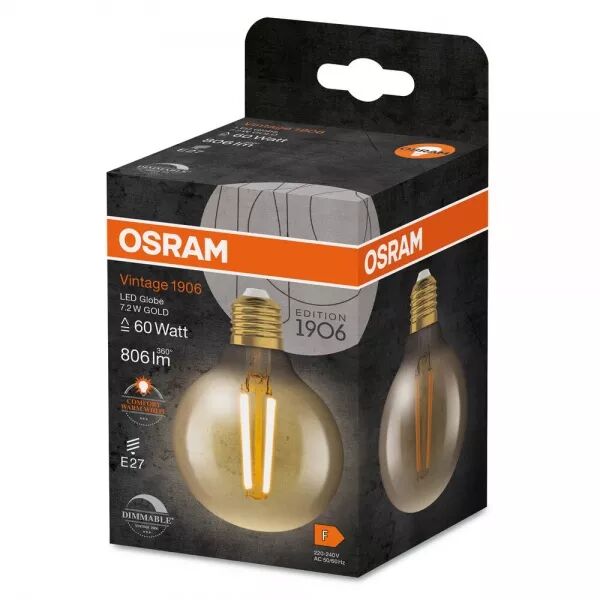 LED OSR DIM 1906 GLO60 824 E27 (137860)