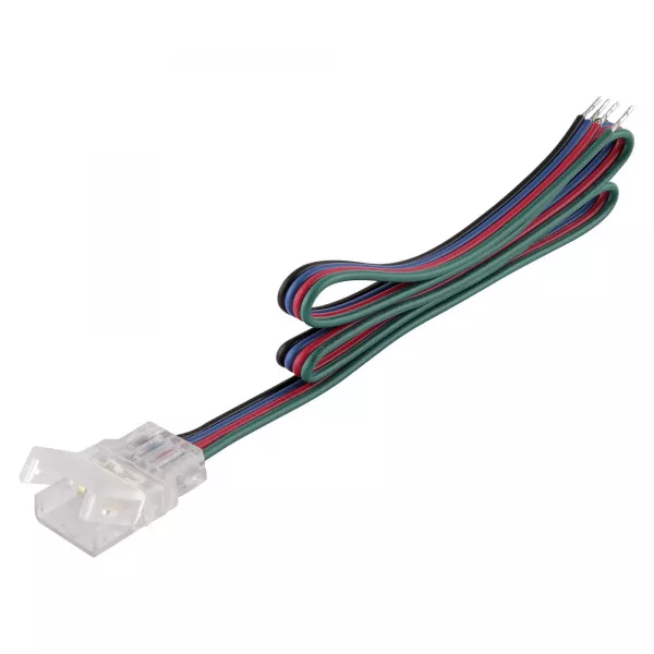 LEDVANCE - ACCESSOIRE RUBAN LED VALUE Connecteur d\'alimentation 500mm 4 pins RGB Prot�g� (4058075407893)
