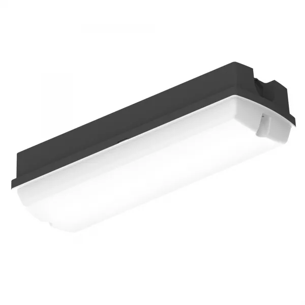 LEDVANCE - Bulkhead Compact rect Sensor 8W 500/660/800lm 830/840 IP65 noir hublot Ledvance (4099854290527)