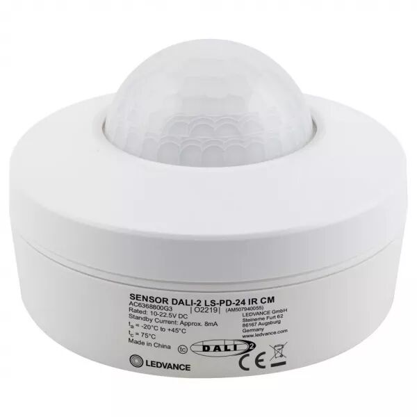 LEDVANCE - DALI-2 - SENSOR LS-PD-24 IR CM - D�tecteur de pr�sence et luminosit� (4058075843882)