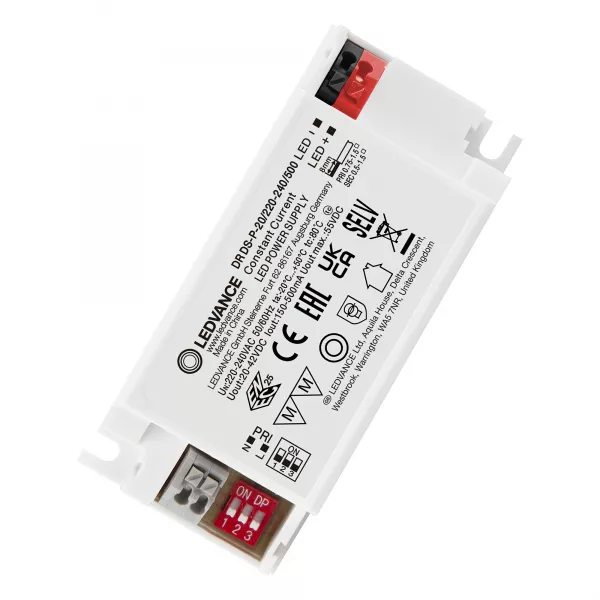 LEDVANCE - DRIVER LED PERFORMANCE COURANT CONSTANT 20W 150/200/250/350/400/450/500mA (4099854077050)
