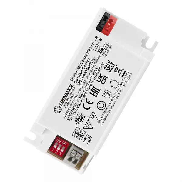 LEDVANCE - DRIVER LED PERFORMANCE COURANT CONSTANT 30W 350/400/450/500/550/600/650/700mA (4099854077081)