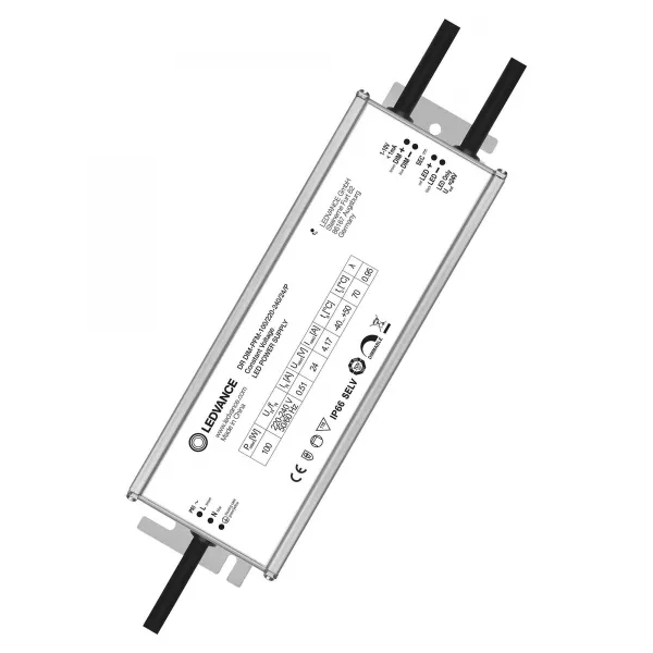 LEDVANCE - DRIVER LED PERFORMANCE TENSION CONSTANTE 24 V 100 W Gradable 1...10 V IP66 (4058075240070)