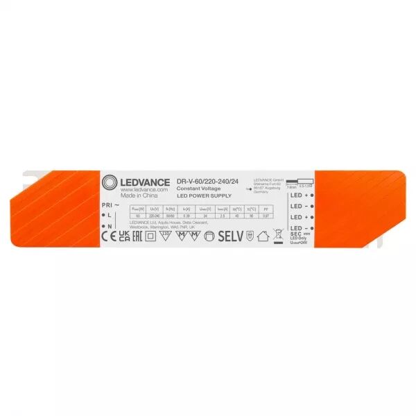 LEDVANCE - DRIVER LED VALUE TENSION Constante 24 V 60 W (4058075835870)