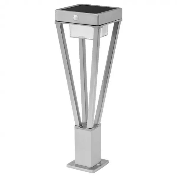 LEDVANCE - ENDURA SOLAIRE BOUQUET BORNE 50CM SENSOR 6W=550LM ACIER INOX (4058075564527)