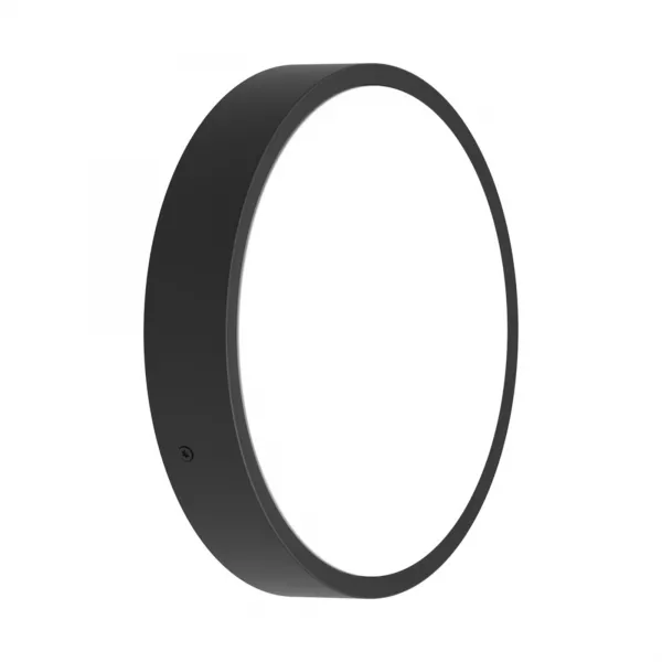 LEDVANCE - Hublot Bulkhead Rond 300 DALI 16W/4000K 2000lm TouchDIM IK10 IP65 Noir Everloop (4099854290749)