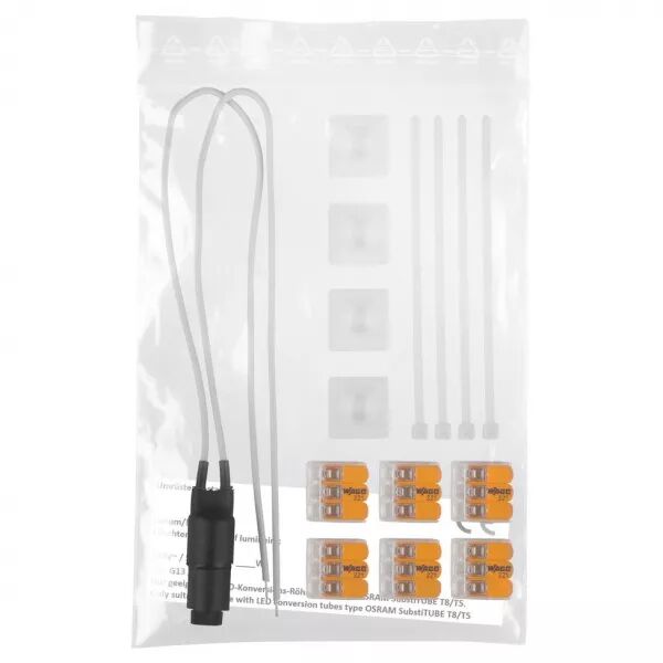LEDVANCE - KIT de conversion luminaire pour tube LED en 230V duo (4058118280636)