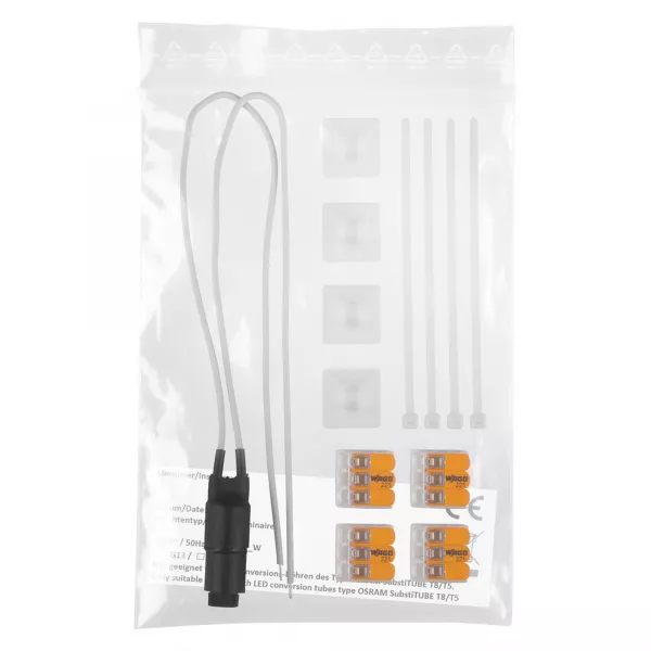LEDVANCE - KIT de conversion luminaire pour tube LED en 230V mono (4058118280612)