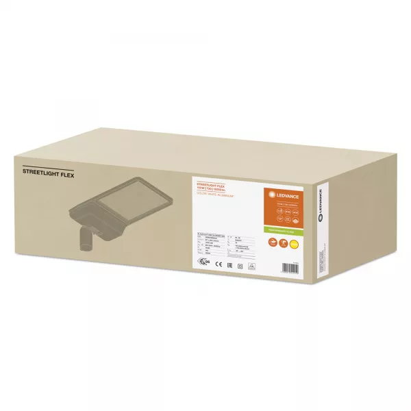 LEDVANCE - Lanterne Streetlight FLEX Large 110W/730 16350lm RW35ST Grise RAL9006 (4058075552449)