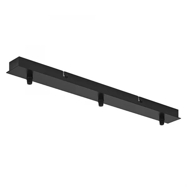 LEDVANCE - LDV 1906 Triple Canopy Rect Noir - Pat�re rectangulaire pour suspension Pendulum (4099854092831)
