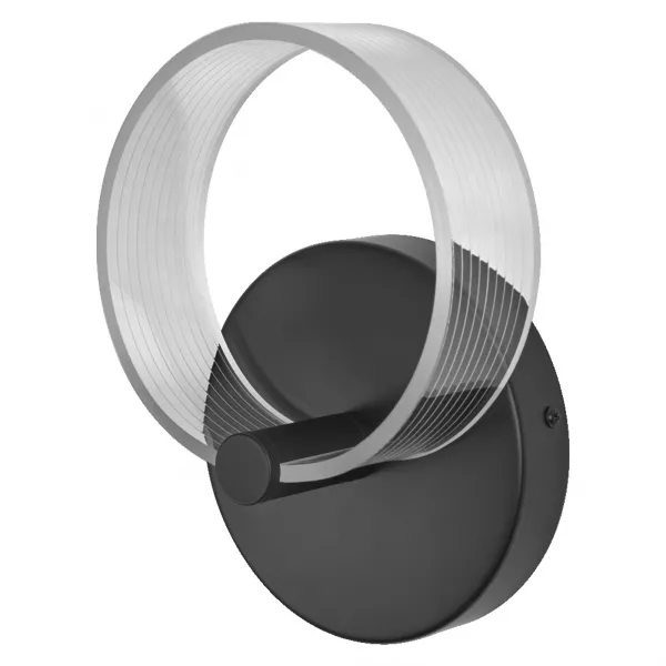 LEDVANCE - LDV Applique Circle 6W 370lm Click CCT (3000/4200/6500K) noire LEDVANCE (4058075838680)