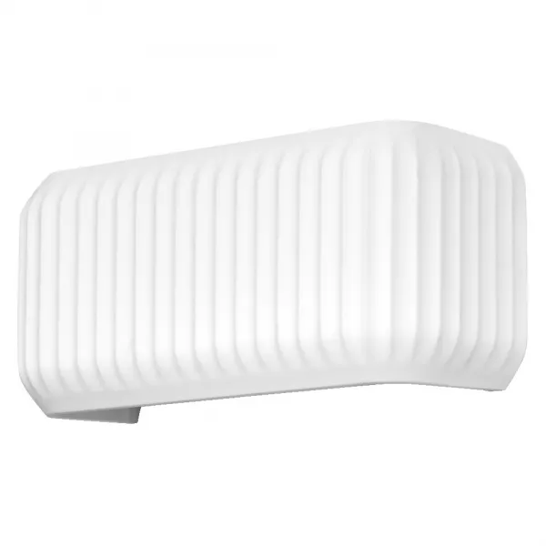 LEDVANCE - LDV Applique Plaster ROUTES 330mm � culot E27 blanche - lampe non incluse (4058075841246)