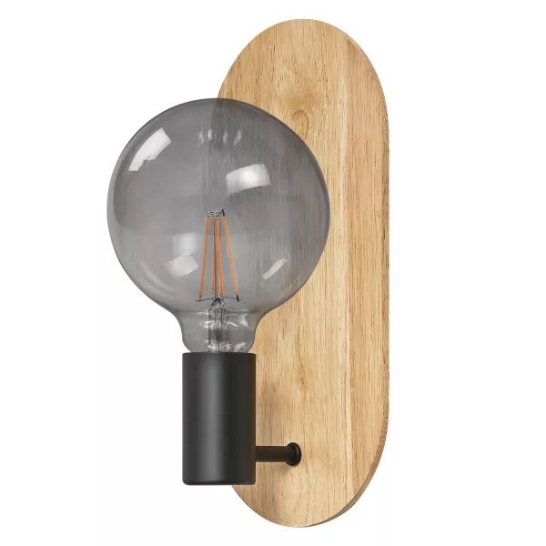 LEDVANCE - LDV Decor WOOD APPLIQUE E14 Bois/Noir   Ledvance (4058075757080)