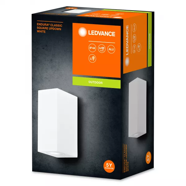 LEDVANCE - LDV ENDURA CLASSIC Square UpDown Blanc GU10 IP44 Plafonnier LEDVANCE (4058075763685)