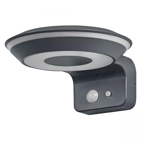 LEDVANCE - LDV ENDURA STYLE SOLAR GLOW SENSOR 5W/3000K 210LM IP44 GRIS APPLIQUE LEDVANCE (763210)
