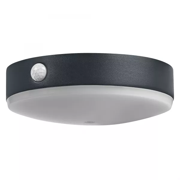 LEDVANCE - LDV ENDURA STYLE SOLAR TOSSA SENSOR 6W/3000K 500LM IP44 GRIS APPLIQUE LEDVANCE (766303)