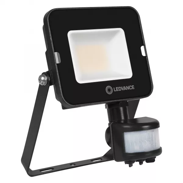 LEDVANCE - LDV FL COMP S SYM100 20W/4000K 2000lm IP65 Noir Projecteur SENSOR LEDVANCE (4058075575288)