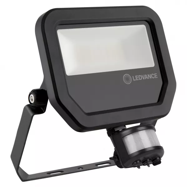 LEDVANCE - LDV FL PFM SYM100 S 20W/4000K 2400LM IP65 100� NOIR PROJECTEUR SENSOR LEDVANCE (460959)