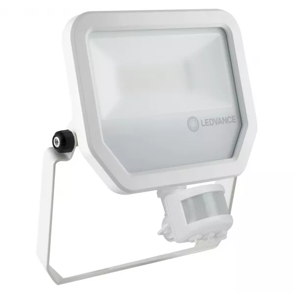 LEDVANCE - LDV FL PFM SYM100 S 50W/4000K 6000lm IP65 100� Blanc Projecteur Sensor LEDVANCE (4058075461055)