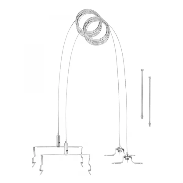 LEDVANCE - LDV LB Flex Kit de suspension avec filin de 5m et �triers Low Bay Ledvance (4058075693722)