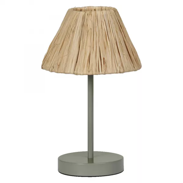LEDVANCE - LDV Luminaire � poser d�co RAFFIA � culot E27 vert - lampe non incluse LEDVANCE (4058075838215)