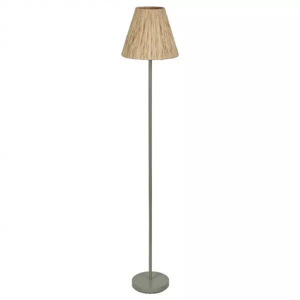 LEDVANCE - LDV Luminaire sur pied d�co RAFFIA � culot E27 vert - lampe non incluse LEDVANCE (4058075838239)
