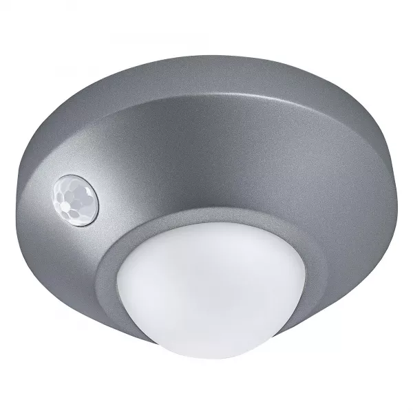 LEDVANCE - LDV NIGHTLUX CEILING ARGENT 2W/4000K 105lm sur pile avec d�tecteur PIR LEDVANCE (4058075270855)