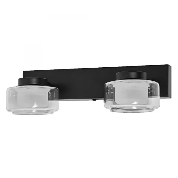 LEDVANCE - LDV ORBIS FLAME Duo Noir 11W 700lm Click CCT IP44 Applique SdB LEDVANCE (4099854275951)