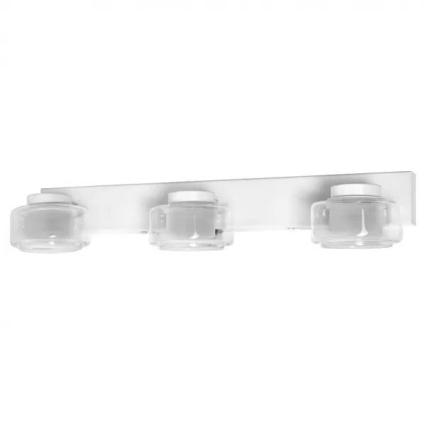 LEDVANCE - LDV ORBIS FLAME Trio Blanc 16,5W 1050lm Click CCT IP44 Applique SdB LEDVANCE (4099854276132)
