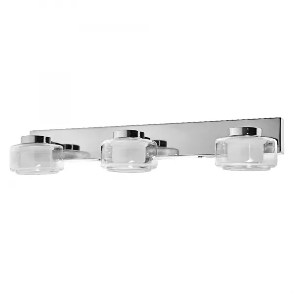 LEDVANCE - LDV ORBIS FLAME Trio Chrome 16,5W 1050lm Click CCT IP44 Applique SdB LEDVANCE (4099854276231)