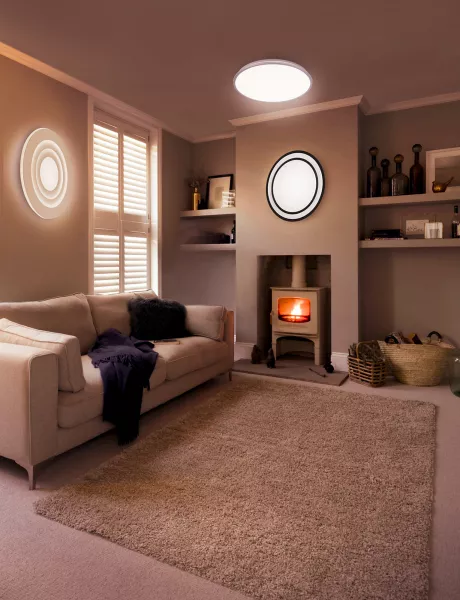 LEDVANCE - LDV ORBIS SPARKLE 560mm 32W 3600lm 2800...6000K Blanc Plafonnier LEDVANCE (4058075633193)