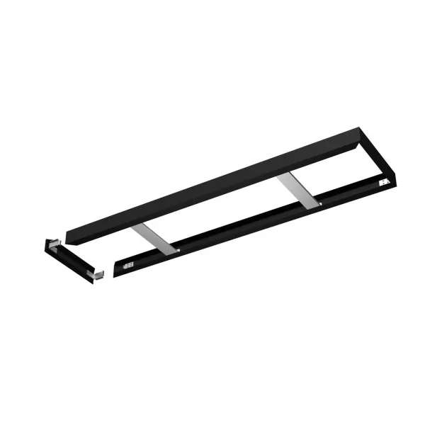 LEDVANCE - LDV PL 1200x300 Kit montage saillie H56 noir pour Panel 1200x300 LEDVANCE (4058075834378)