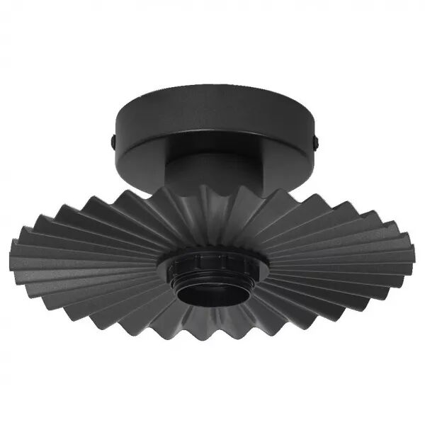 LEDVANCE - LDV Plafonnier d�co Plissee E27 anthracite - Lampe non fournie Ledvance (4058075838765)