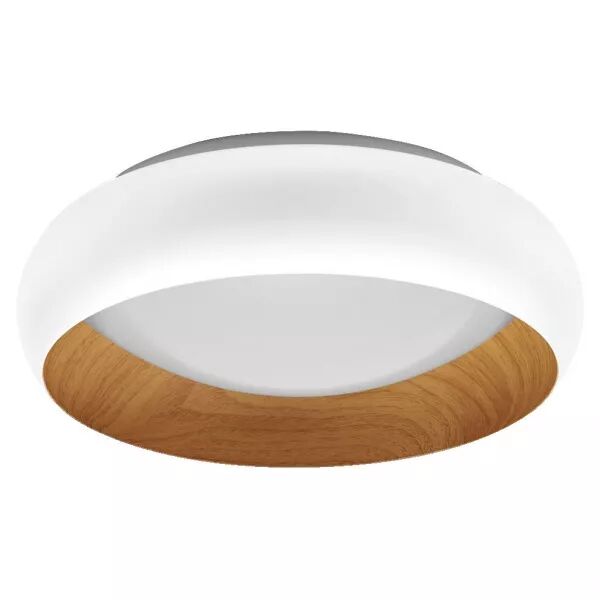 LEDVANCE - LDV Plafonnier LIVIA � 300 16W/3000K 750lm ClickDim blanc et bois LEDVANCE (4099854283987)