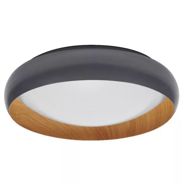 LEDVANCE - LDV Plafonnier LIVIA � 430 24W/3000K 1 200lm ClickDim gris et bois LEDVANCE (4099854284106)