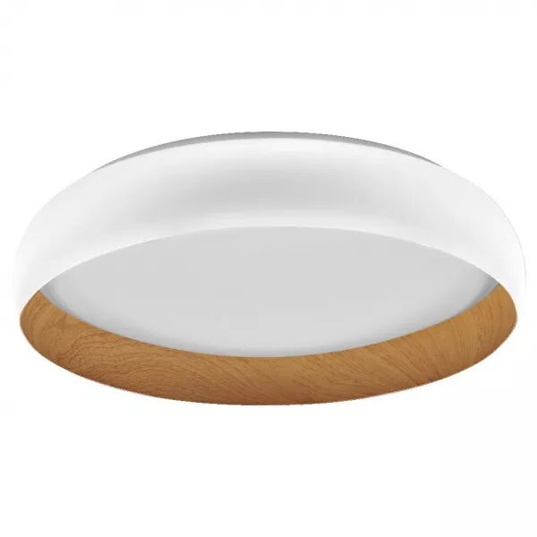 LEDVANCE - LDV Plafonnier LIVIA � 520 36W/3000K 2 000lm ClickDim blanc et bois LEDVANCE (4099854284069)