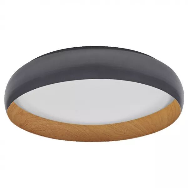 LEDVANCE - LDV Plafonnier LIVIA � 520 36W/3000K 2 000lm ClickDim gris et bois LEDVANCE (4099854284120)